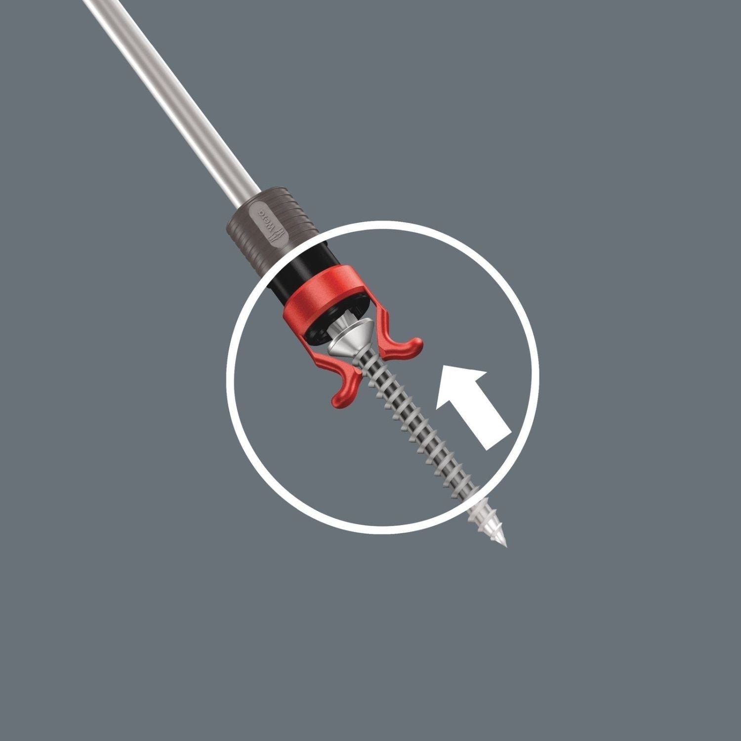 Wera 1441 SB Screw Gripper Attachment For Screwdriver Blades, Long Bit And L-Keys, With Holding Function For Screws, 4.5-6x41-mm.