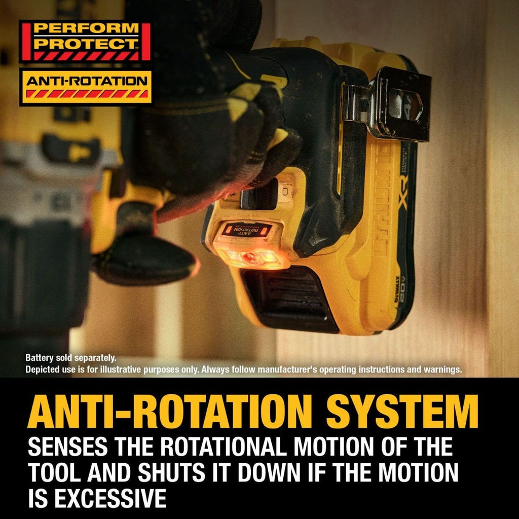 DeWALT DCD806B 20V MAX XR Brushless Cordless 1/2-in. Hammer Drill w/ POWERSTACK 3.5Ah Battery & Charger Starter Kit