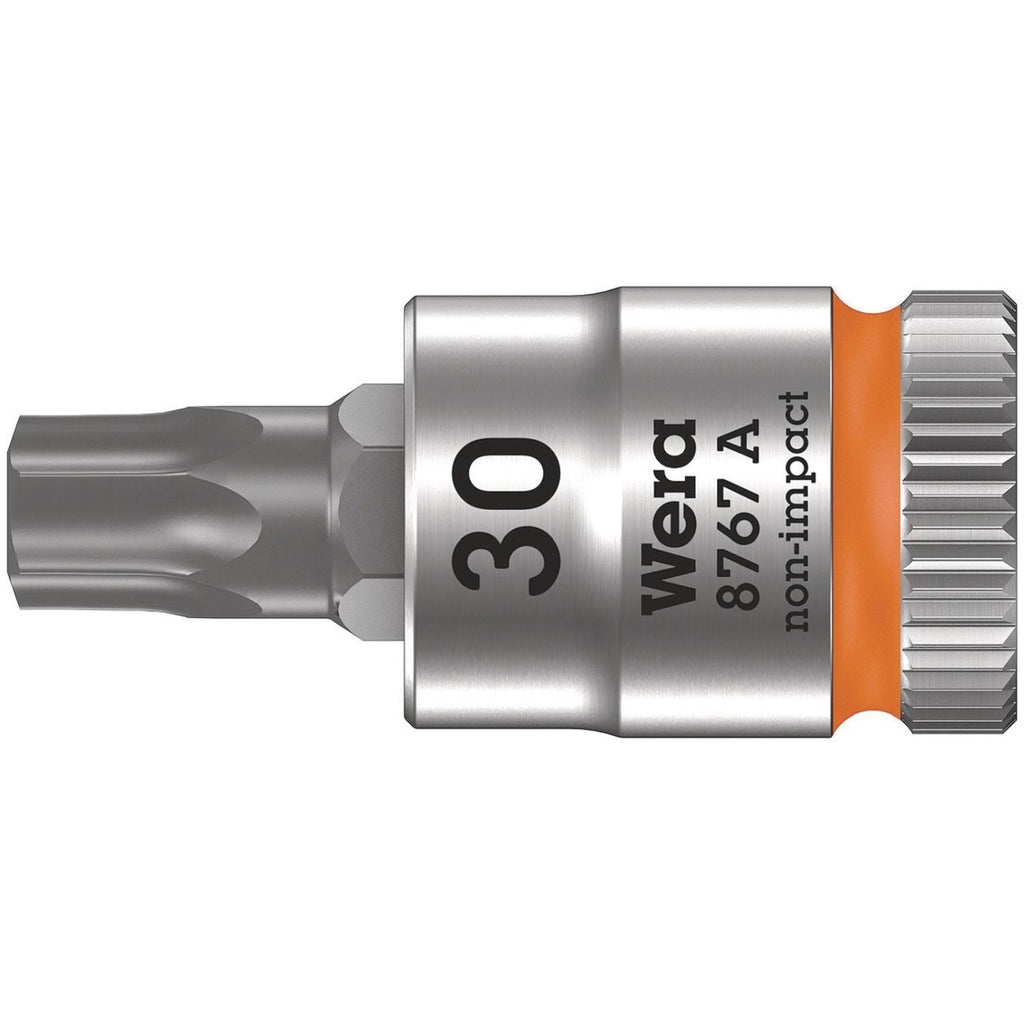 Wera 8767 A Torx Zyklop Bit Socket, 1/4-in. Drive, Torx 30x28-mm.