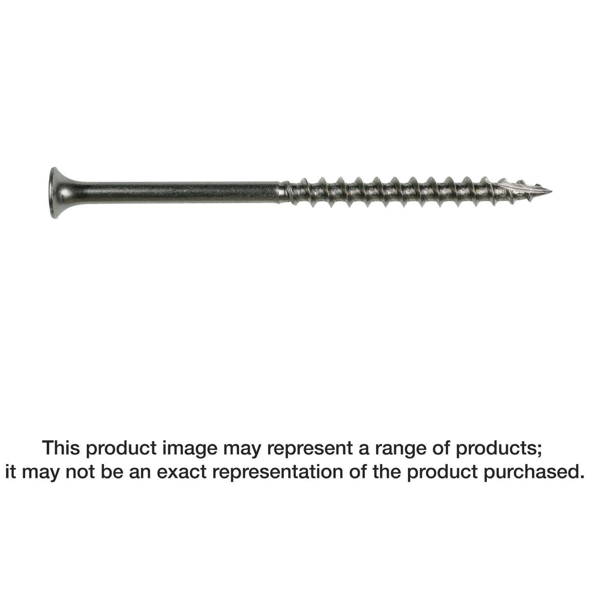 Simpson Strong-Tie T08125DB1 Bugle-Head Wood Screw, Square Drive, #8 x 1-1/4-in. #2 Square, Type 316, 1-lb.