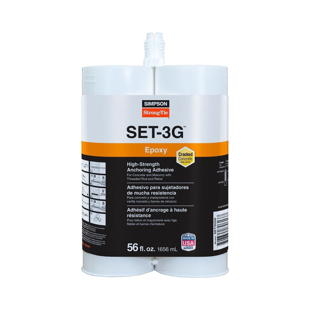 Simpson Strong-Tie SET3G56 SET-3G 56 oz. High-Strength Epoxy Adhesive