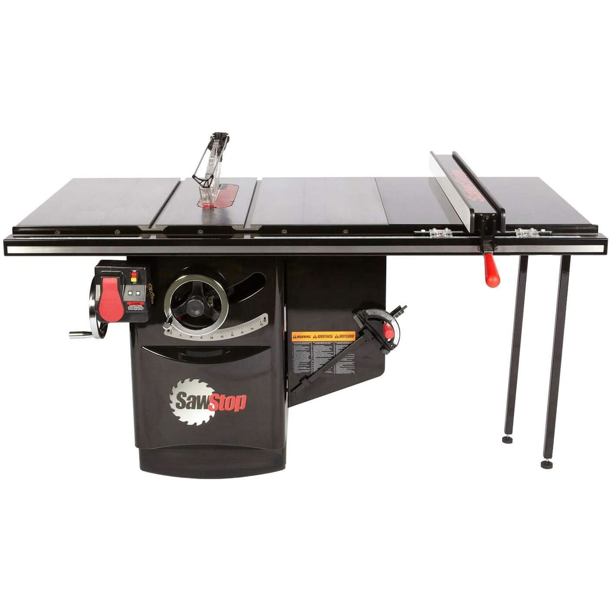 SawStop ICS73480-36 480V Three Phase 7.5-HP 9-Amp Industrial Cabinet Saw with 36" T-Glide Fence System