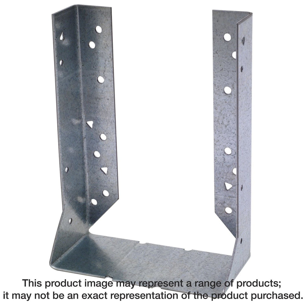 Simpson Strong-Tie HUC610 HUC Galvanized Face-Mount Concealed-Flange Joist Hanger for 6x10