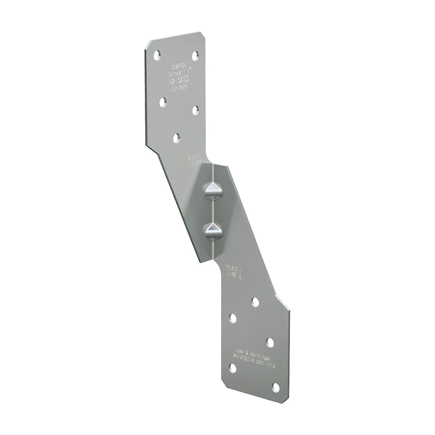 Simpson Strong-Tie S/H2.5 S/H2.5 43-mil Steel Hurricane Tie