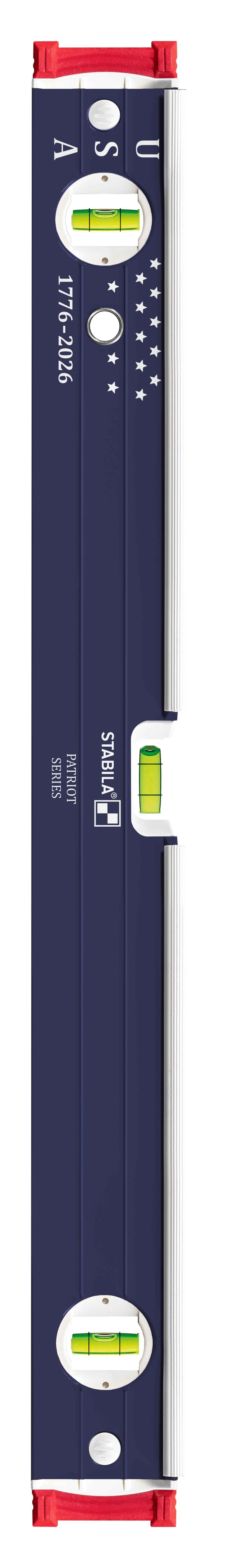 Stabila Limited Edition Patriotic Type 196 Heavy Duty Mason 24-in. and 48-in. Level Set (36250)