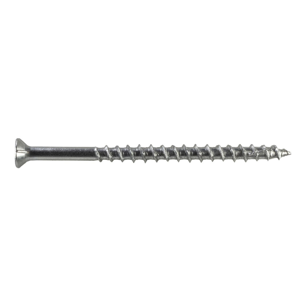 Simpson Strong-Tie T10300WP-RP180 Deck-Drive DWP WOOD SS Screw, #10 x 3-in. T25, Flat Head, Type 316, 180-Pack