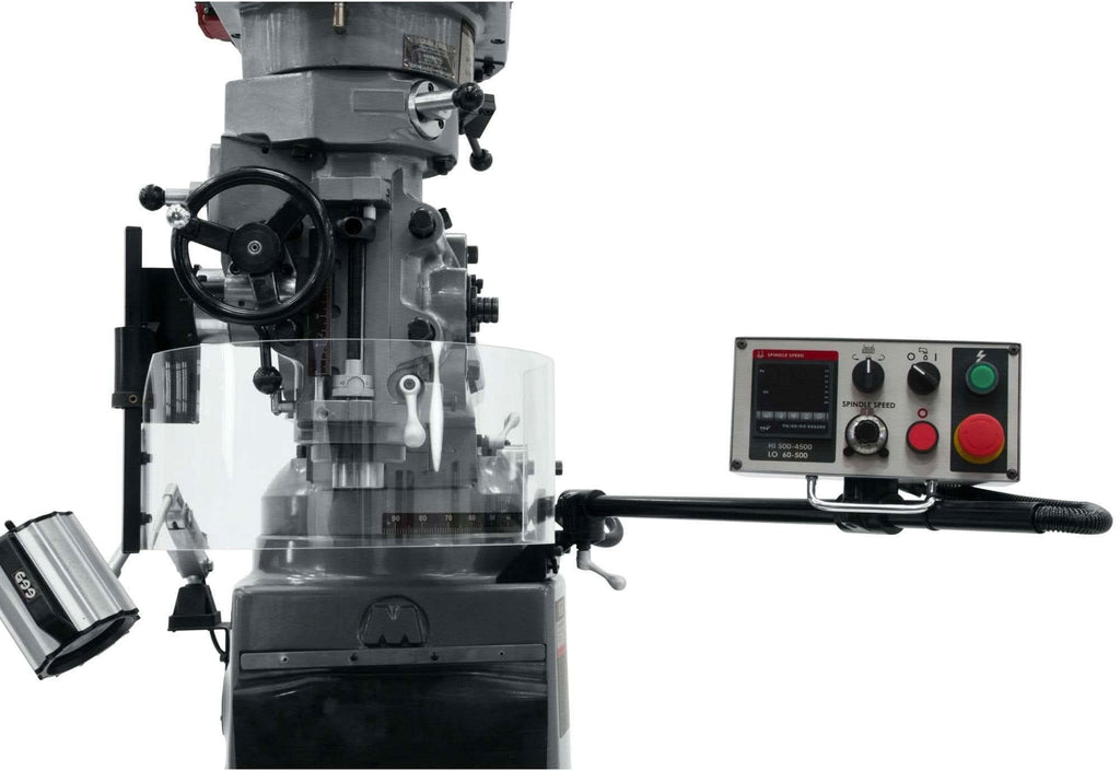 Jet Tools 690532 JTM-949EVS Mill With 3-Axis Acu-Rite 200S DRO (Quill) With X and Y-Axis Powerfeeds