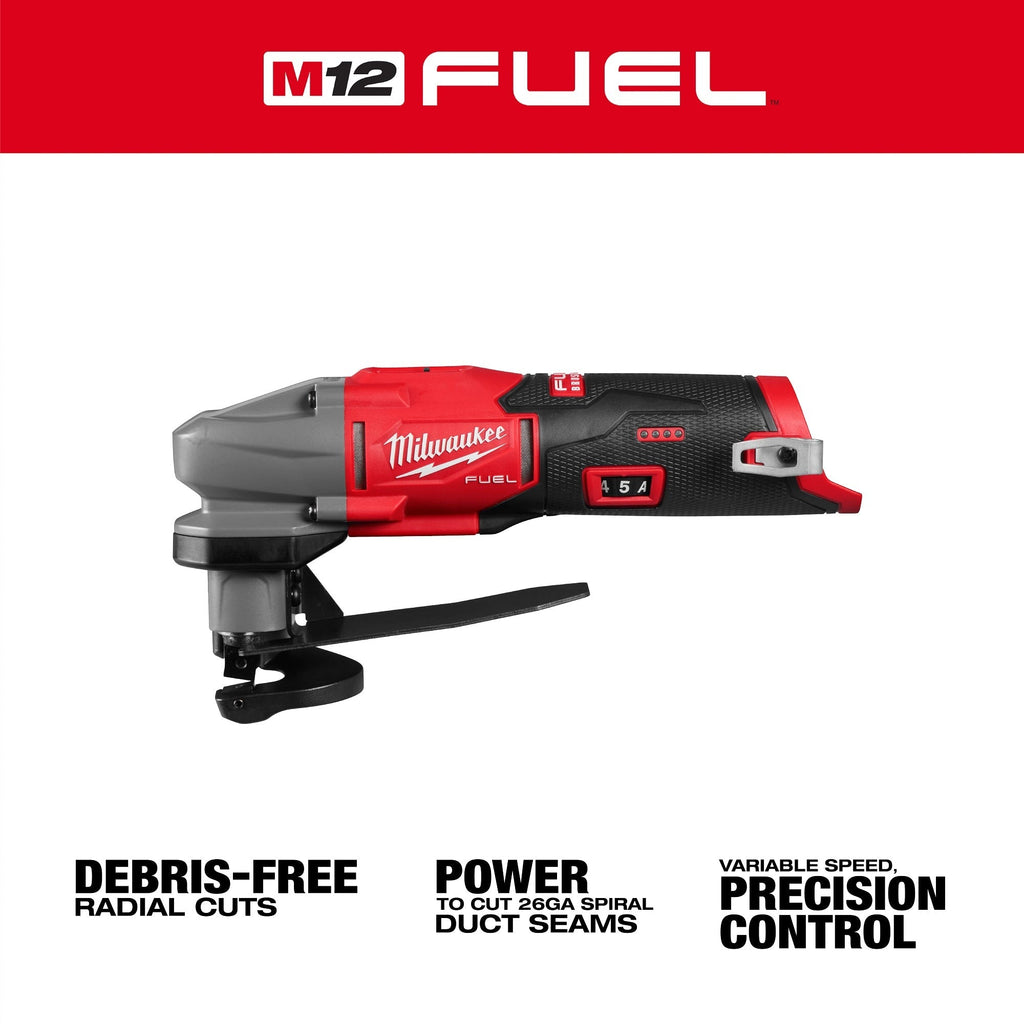 Milwaukee M12 FUEL 16-Gauge Scroll Shear, Tool Only (2487-20)