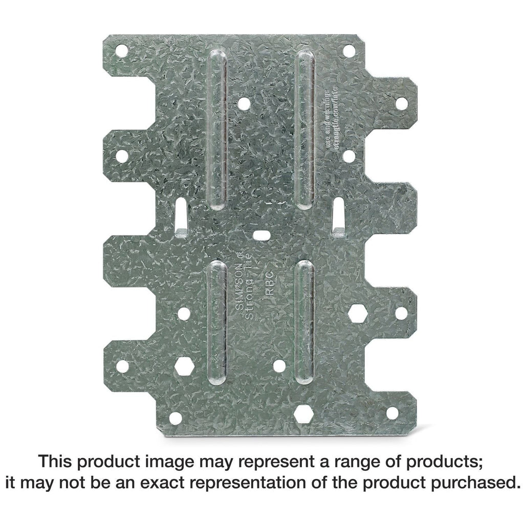 Simpson Strong-Tie RBC RBC 4-1/2-in. x 5-3/4-in. Galvanized Roof Boundary Clip