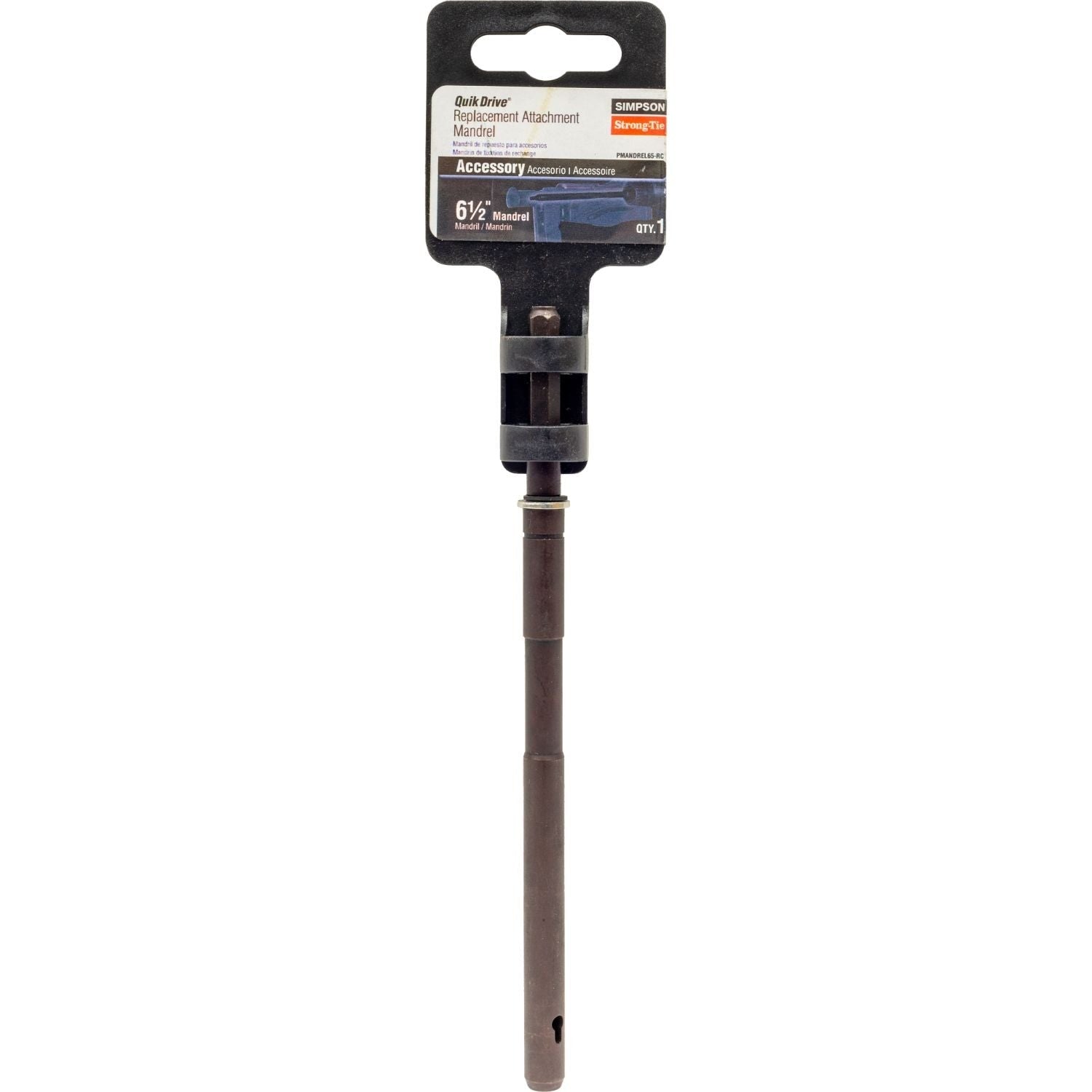 Simpson Strong-Tie PMANDREL65-RC Quik Drive 6-1/2-in. Mandrel