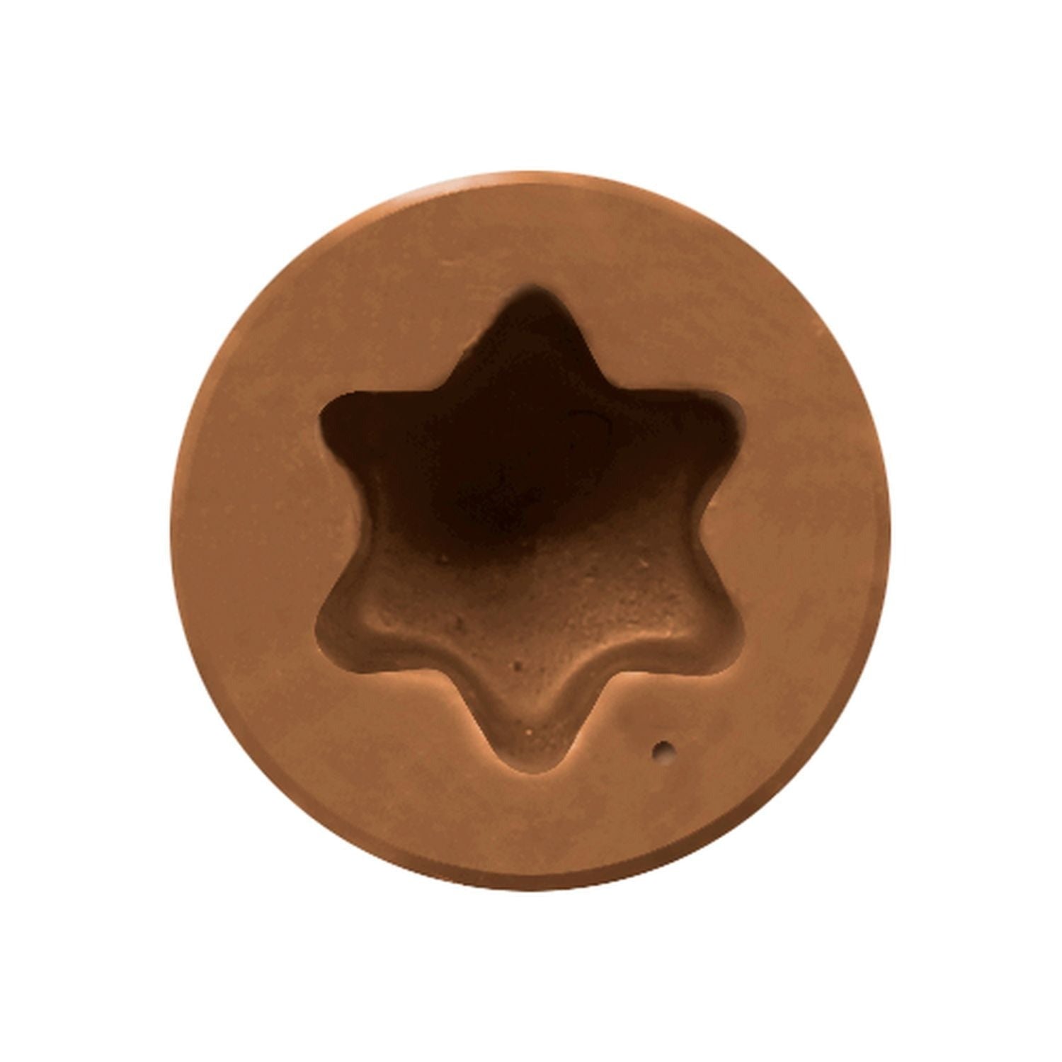 Simpson Strong-Tie T07225FTBTN04 Trim-Head Screw, 6-Lobe Drive, #7 x 2-1/4-in. T-15 Type 316, Tan 04, 1750-Pack
