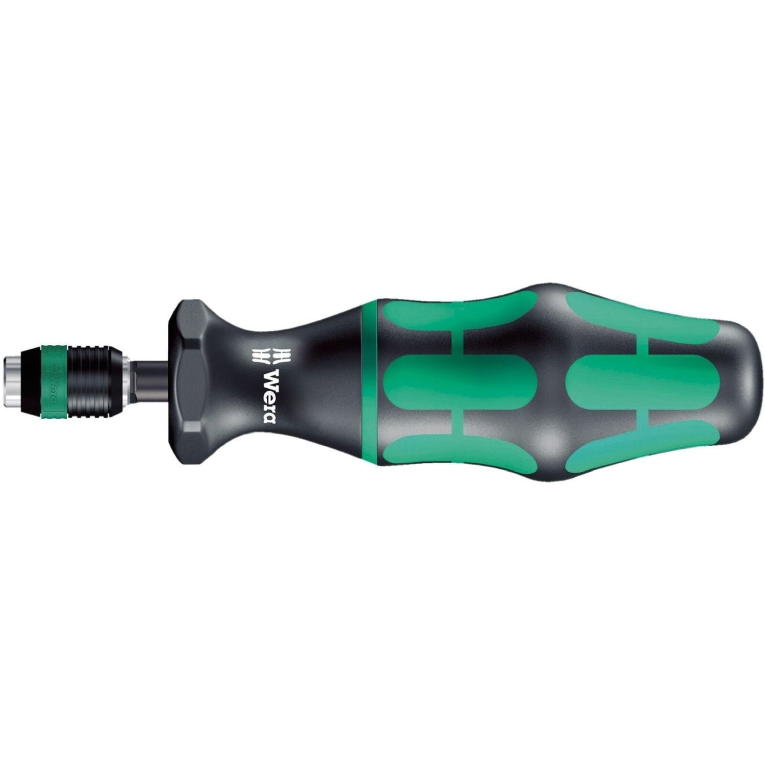 Wera 7400 Imperial Series Kraftform Torque Screwdrivers, With Factory Pre-Set Value (2.5-29.0 In. Lbs.) And Rapidaptor Quick-Release Chuck, Handle Size 105-mm., 7465x2.5 In. Lbs.