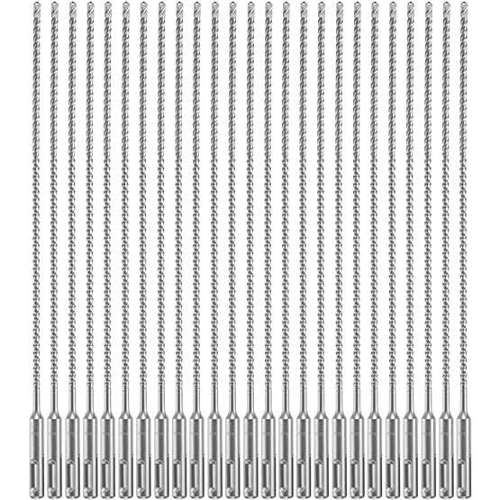 Bosch HCFC2014B25 25-Piece 3/16 In. x 10 In. x 12 In. SDS-plus Bulldog Xtreme Carbide Rotary Hammer Drill Bits