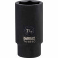 DEWALT 1/2-in. Drive 1-1/16-in. 6-Point Deep Impact Socket, SAE (DWMT74656OSP)