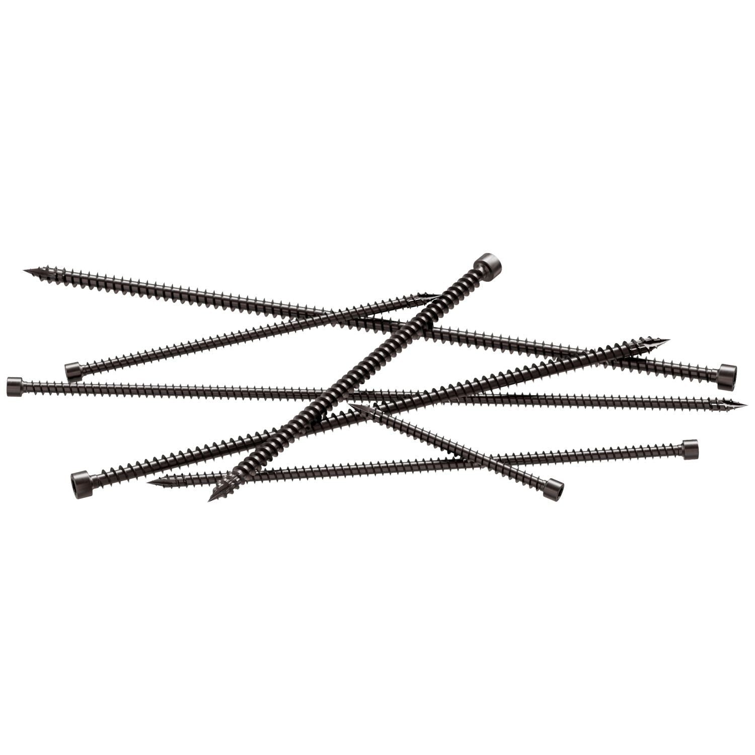 Simpson Strong-Tie SDCFC8X380 Strong-Drive SDCFC TIMBER-CFC Screw, 0.315-in. x 15-in. T40, E-Coat, 200-Pack
