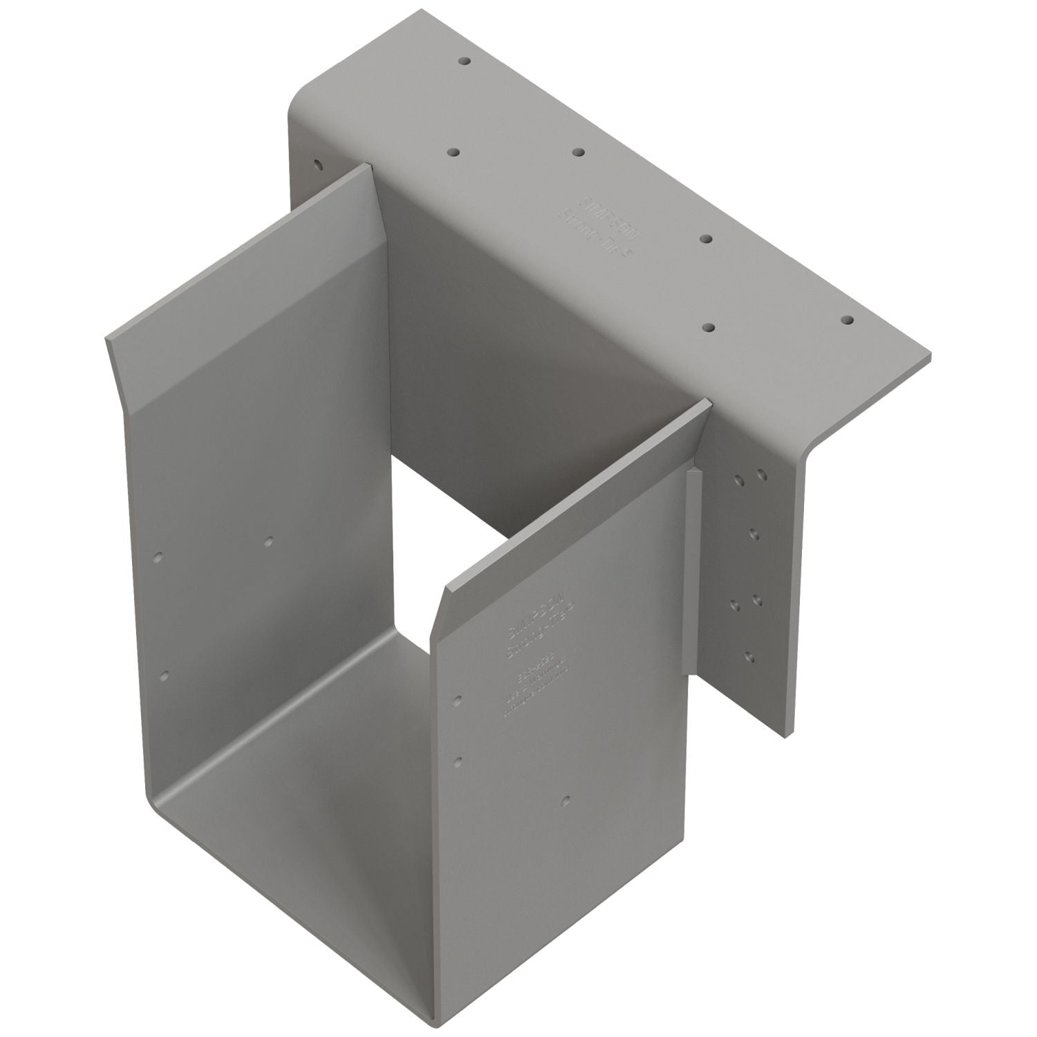 Simpson Strong-Tie HGLTV411.25-2 HGLTV Top-Flange Joist Hanger for Double 3-1/2-in. x 11-1/4-in. Engineered Wood