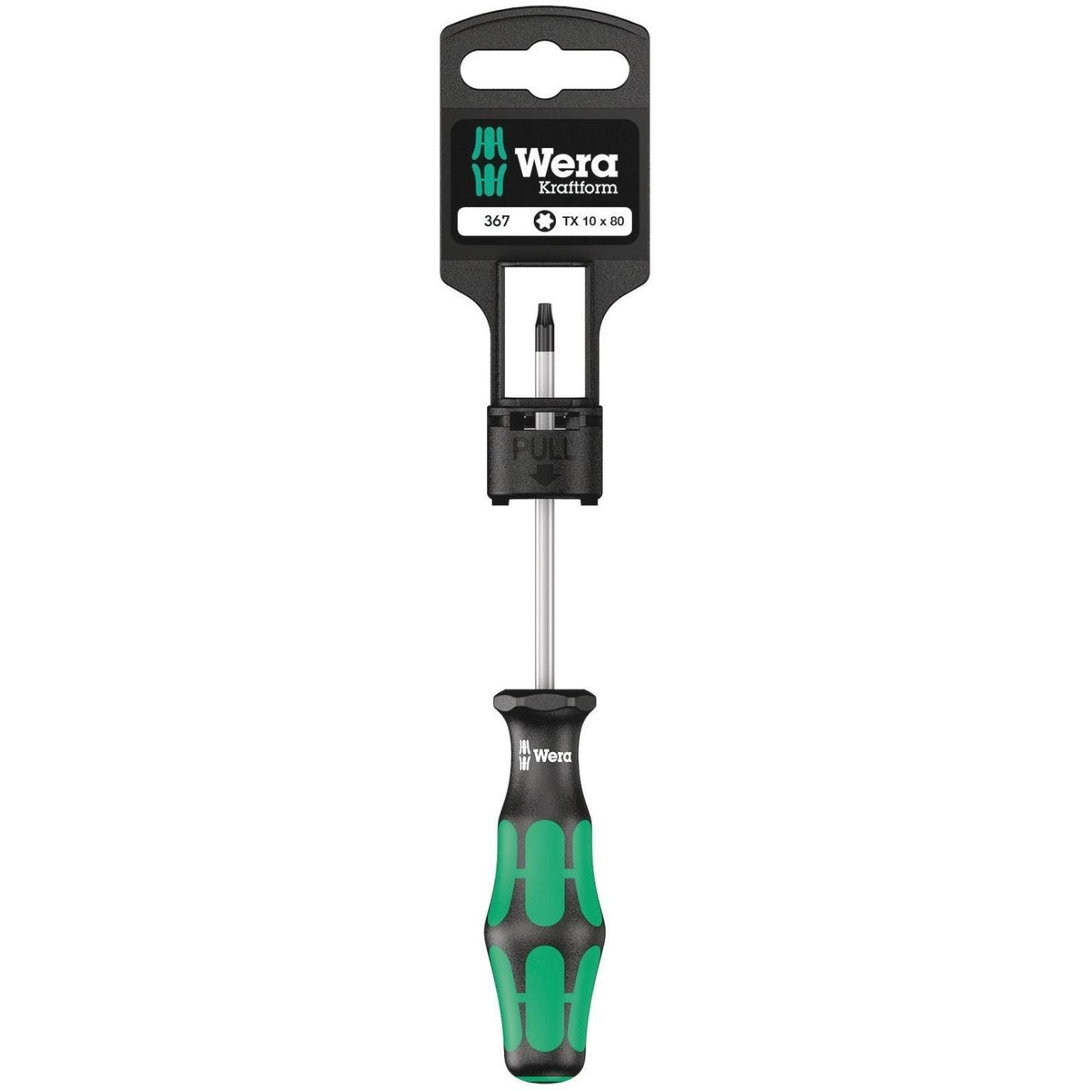 Wera 367 SB Screwdriver For Torx Screws, Torx 10x80-mm.