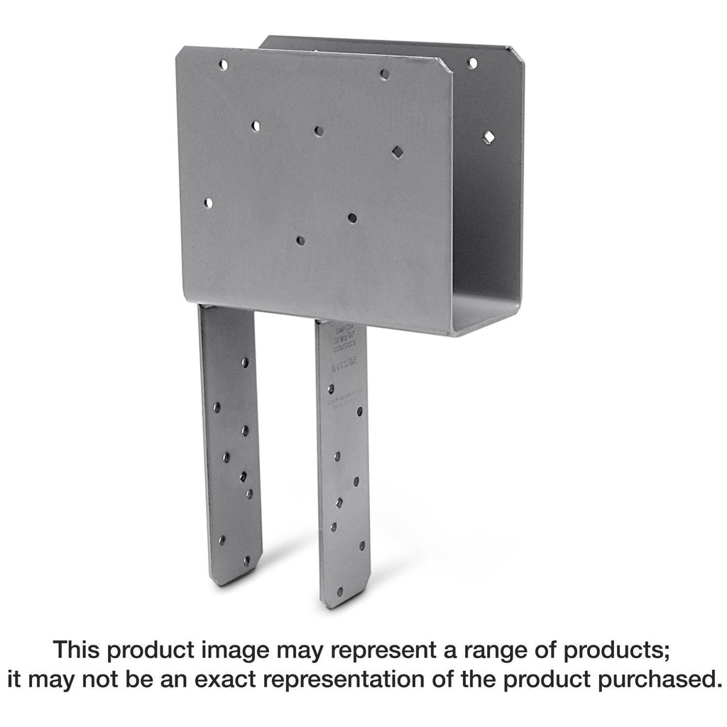 Simpson Strong-Tie ECCQ64SDS2.5 ECCQ End Column Cap for 6x Beam, 4x Post, with Strong-Drive SDS Screws