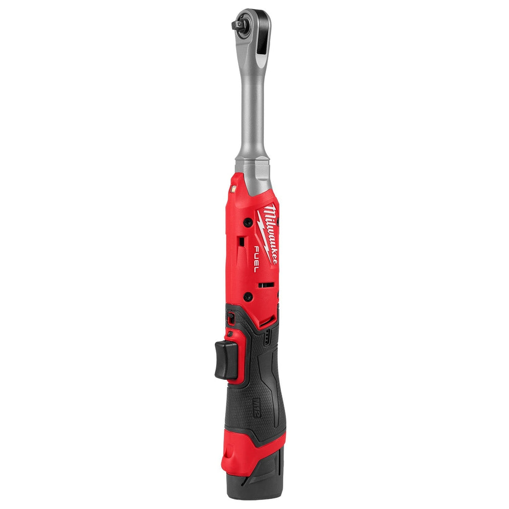 Milwaukee M12 FUEL 1/4-in. Extended Reach Ratchet 2.5Ah Kit (3058-21)