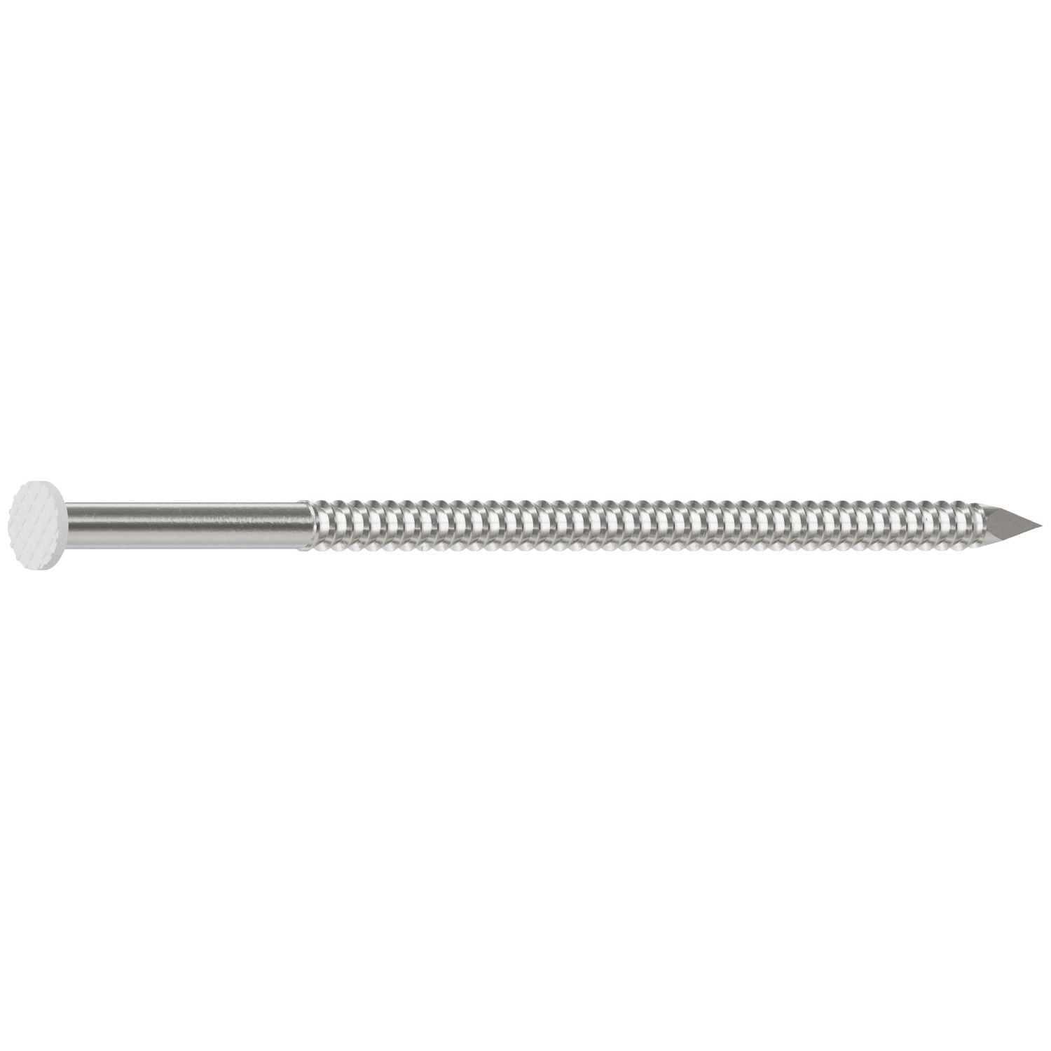 Simpson Strong-Tie S10SNDWB Painted Siding Nail, 3-in. x .113-in. Type 304 Stainless Steel, White, 25-lb.