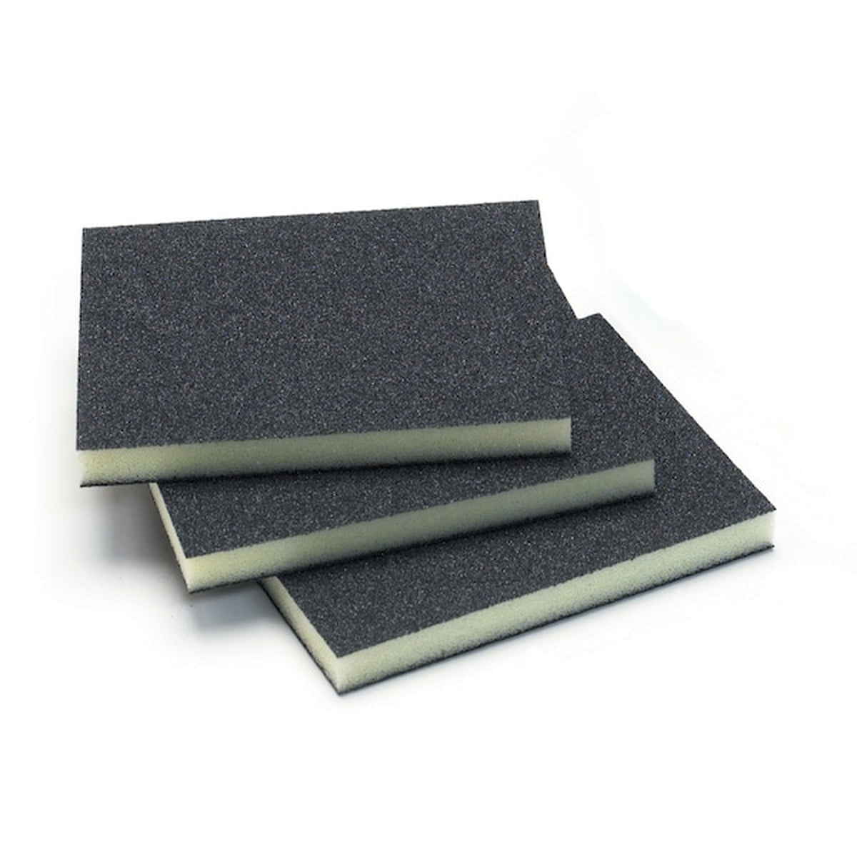 Mirka 1351 Series P100 4.75-in. x 3.75-in. x 0.50-in. 2-Sided Sanding Sponge, 10-Pack (1351-100)