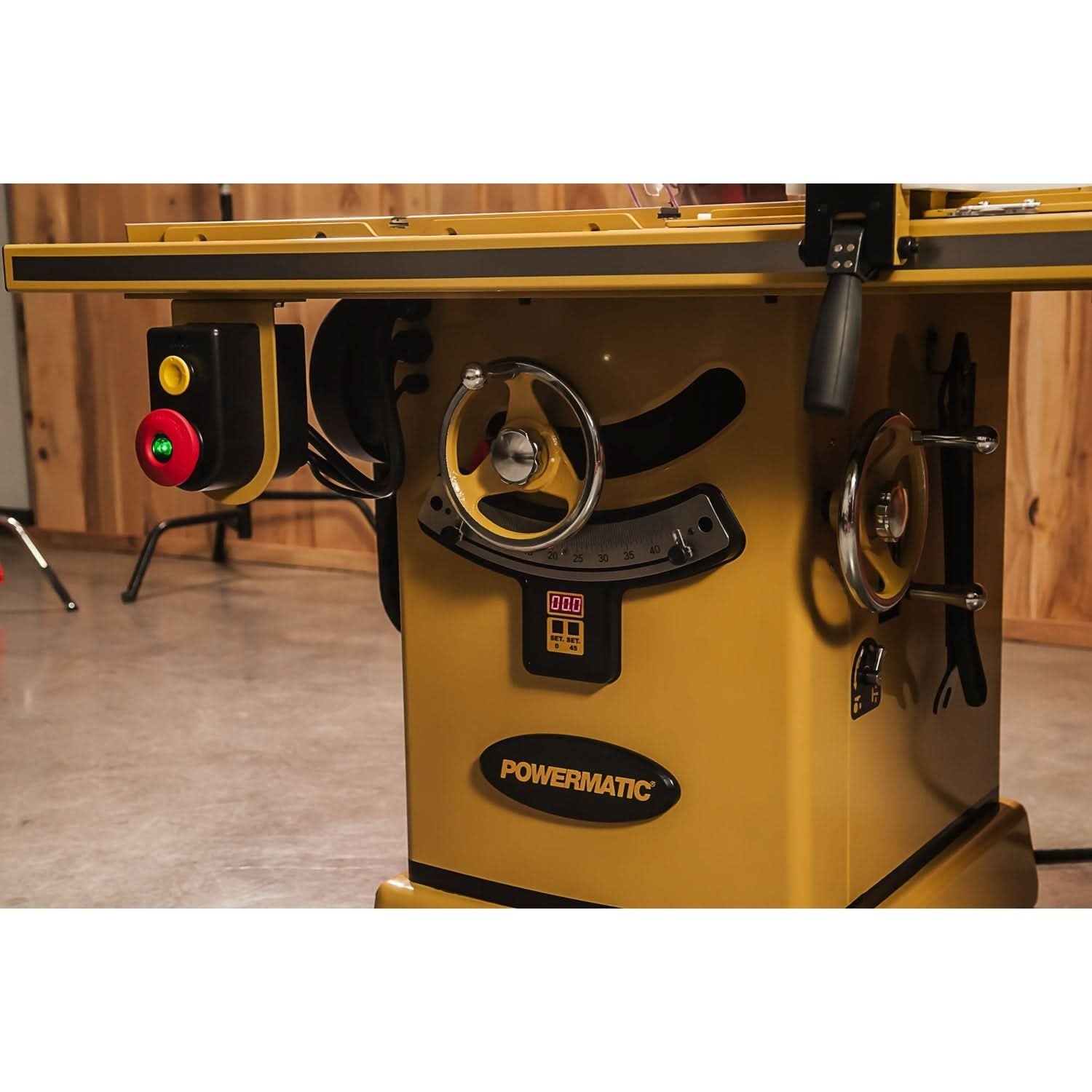 Powermatic PM25350K 2000B table saw - 5HP 3PH 230/460V 50" RIP w/Accu-Fence