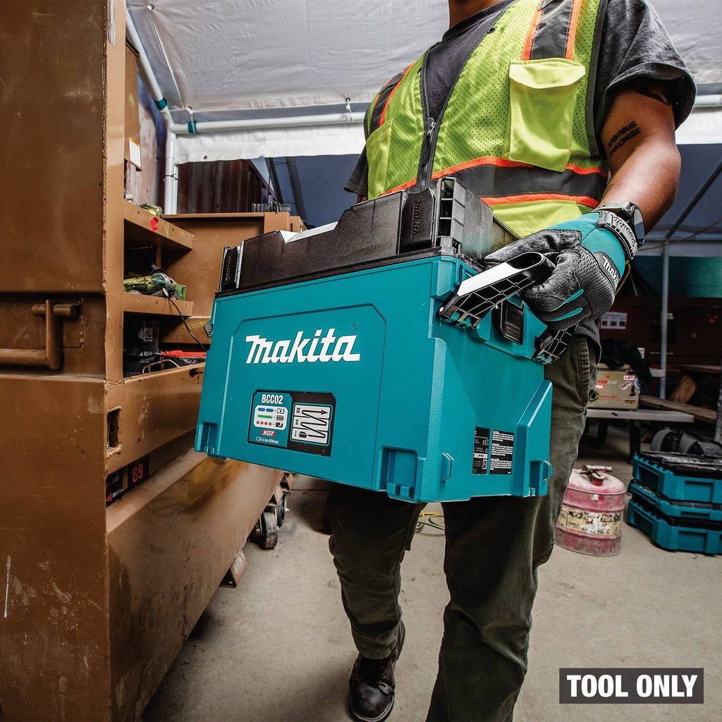 Makita BCC02 40V max XGT 12-Port Charging Case