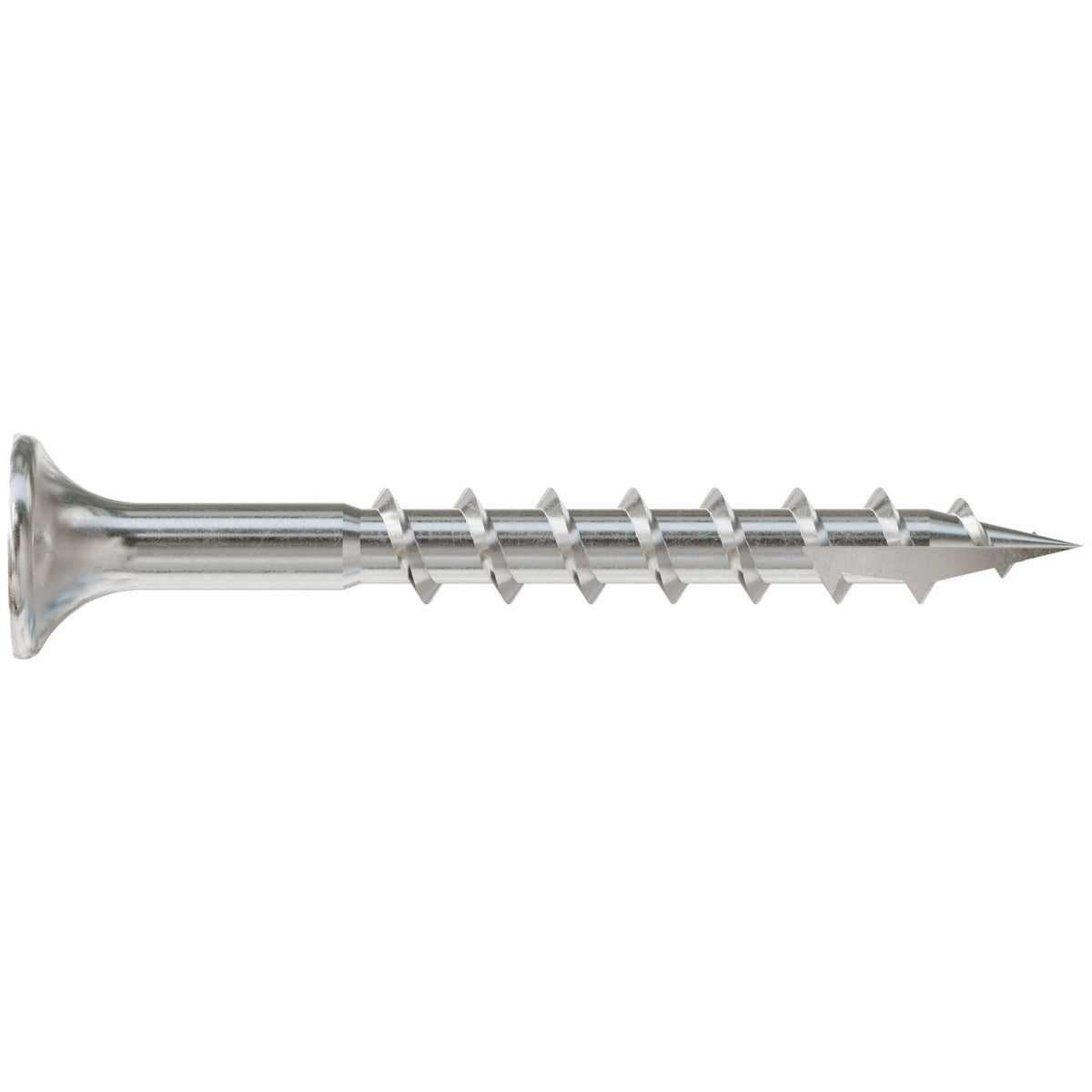 Simpson Strong-Tie T08162DBB Bugle-Head Wood Screw, Square Drive, #8 x 1-5/8-in. #2 Square, Type 316, 4000-Pack