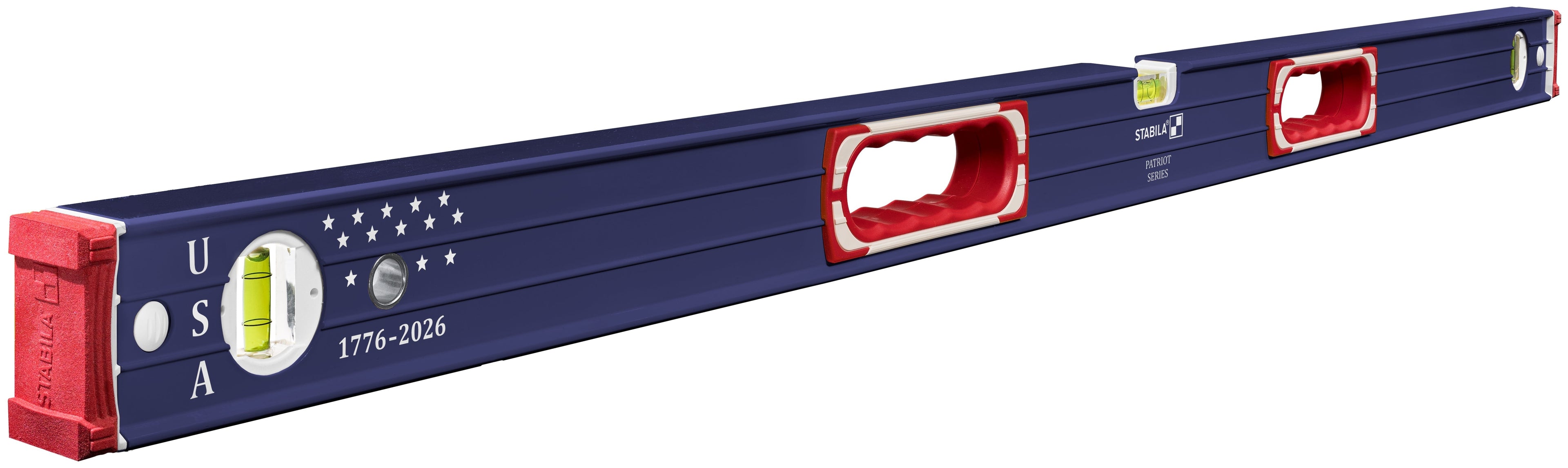 Stabila Limited Edition Patriotic Type 196 Heavy Duty 16-in. and 48-in. Level Set (37250)