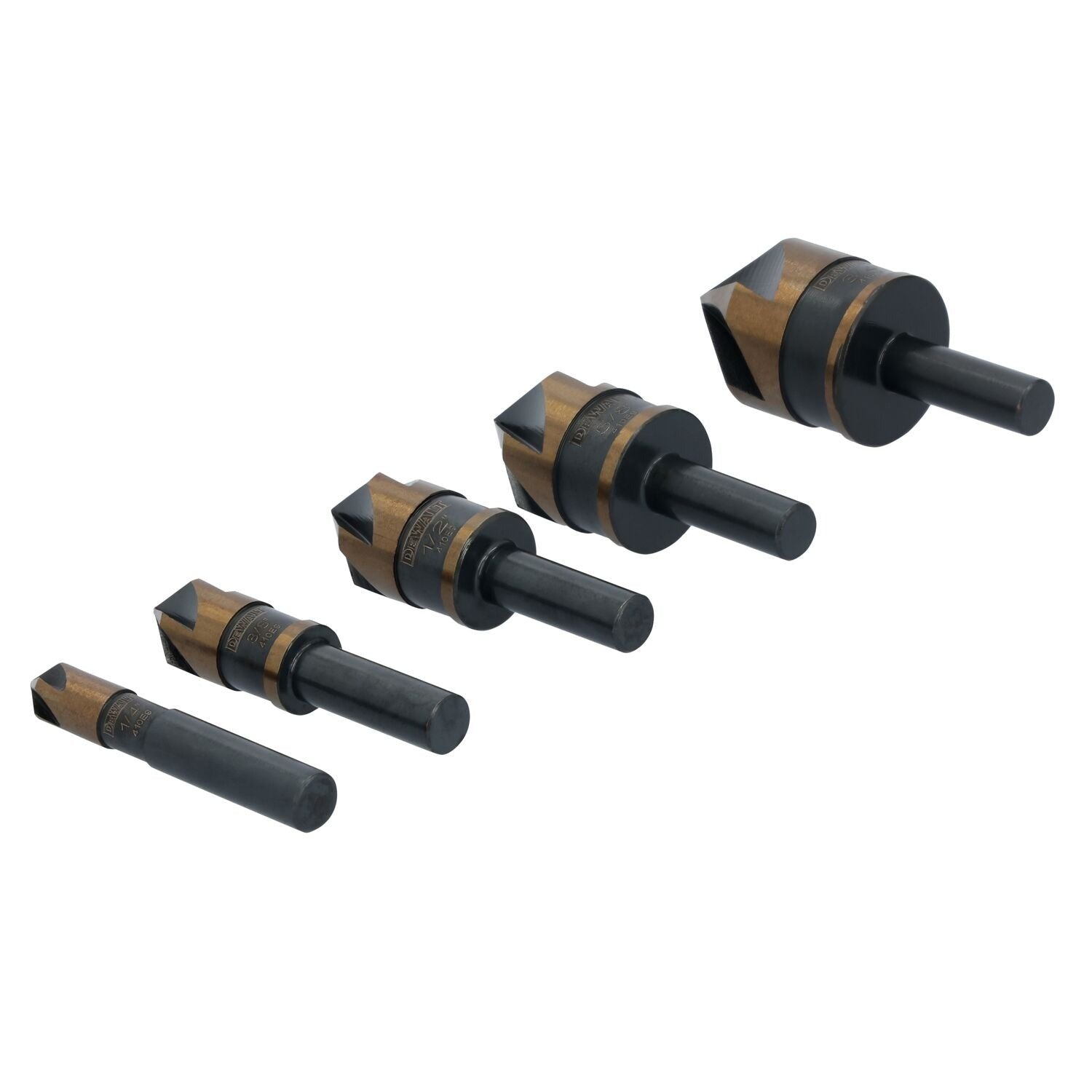 DeWALT DWAMDB5SETCS Metal 5-Piece Countersink Set