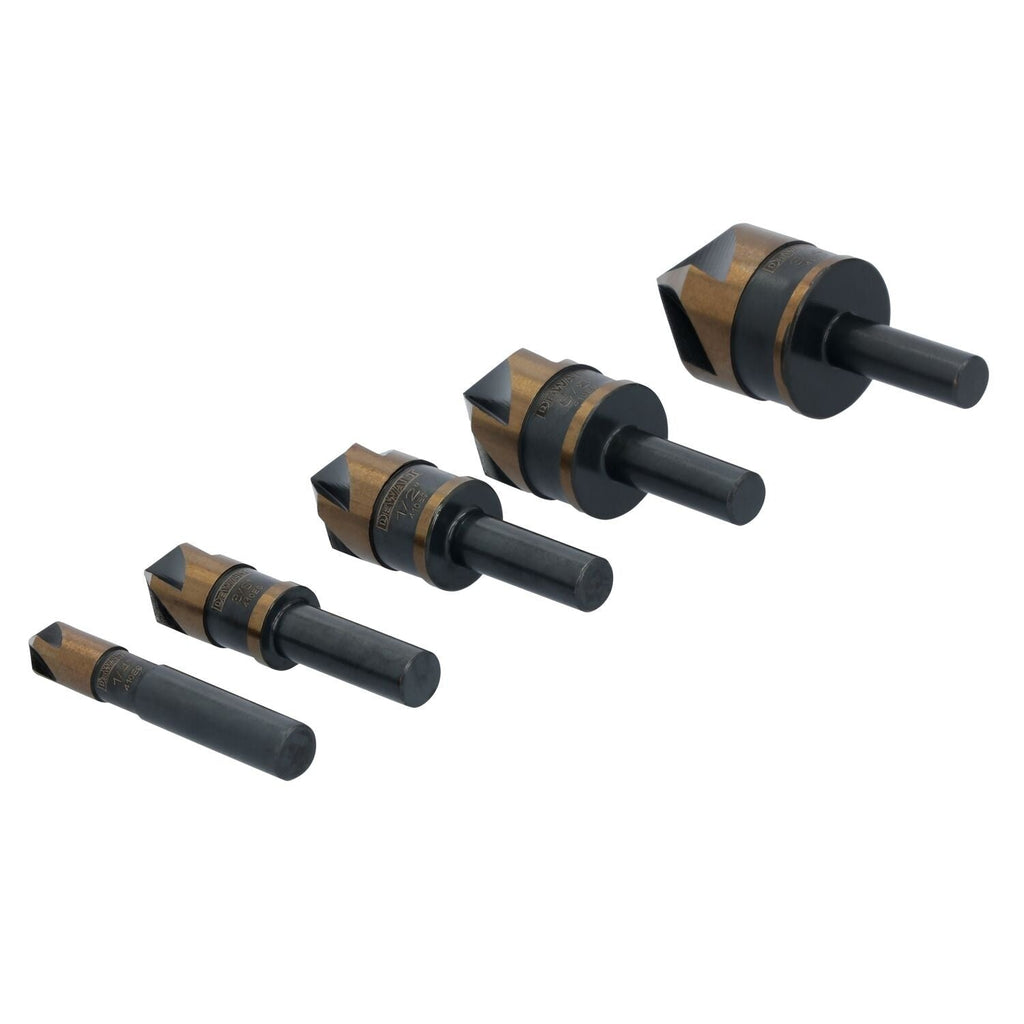 DeWALT DWAMDB5SETCS Metal 5-Piece Countersink Set