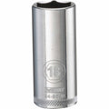DEWALT 3/8-in. Drive 18 mm 6-Point Deep Socket, 1-Piece (DWMT94955OSP)