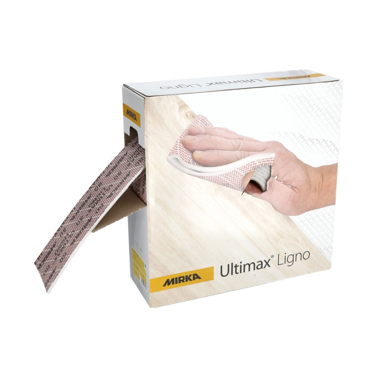 Mirka Ultimax Ligno Soft 4.5 in. x 5 in. Abrasive Perf-Roll for Wood Sanding, 150 Grit (UL-127-150)