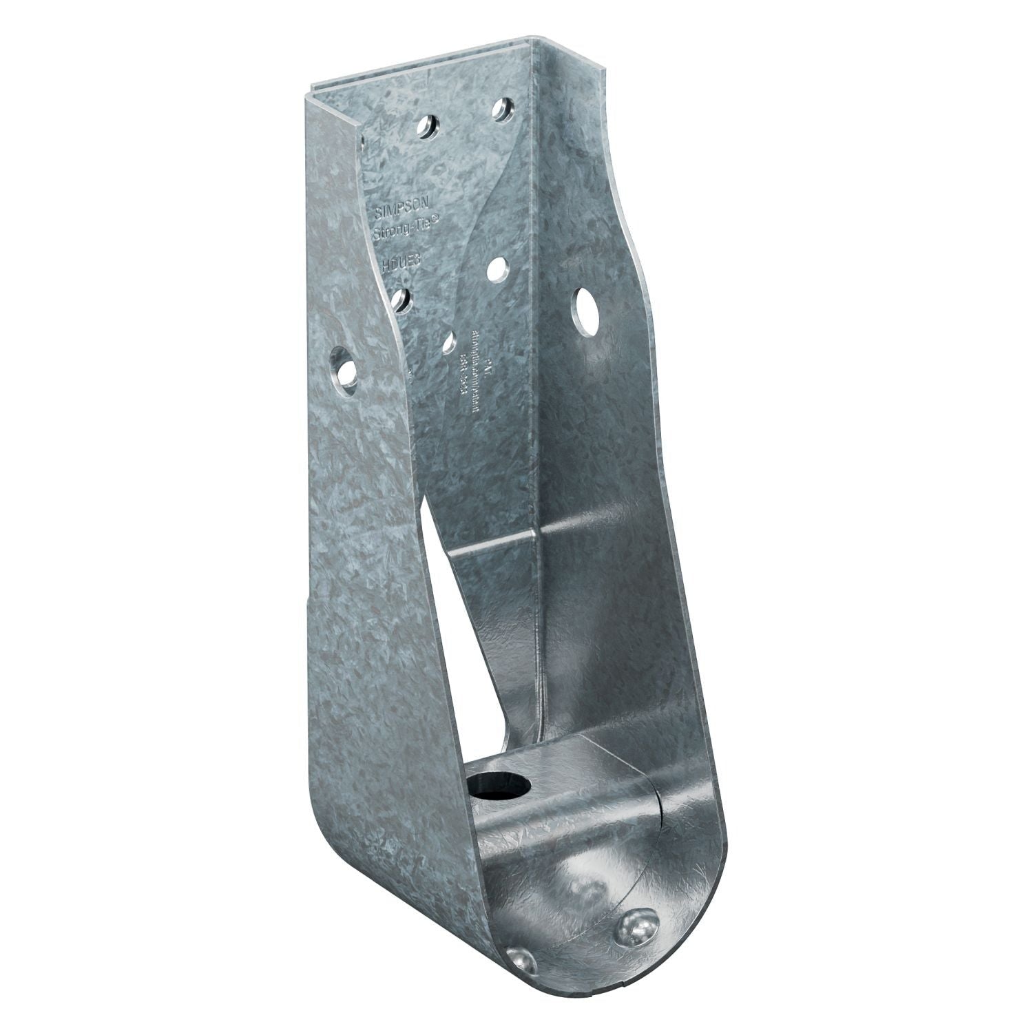 Simpson Strong-Tie HDUE3-SDS3 HDUE 8-11/16-in. Galvanized Predeflected Holdown with Strong-Drive SDS Screws