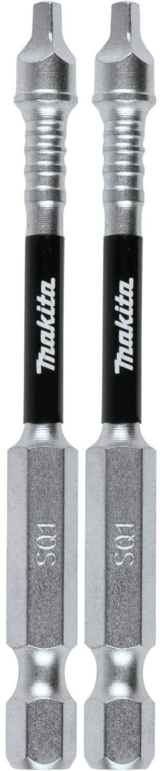 Makita E-01161 Impact XPS #1 Square 3" Power Bit, 2/pk