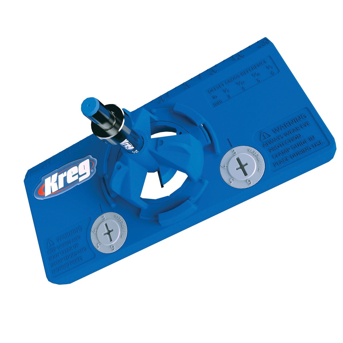 Kreg Concealed Hinge Jig with 35 mm Carbide-Tipped Bit for Cabinet Door Installation (KHI-HINGE)
