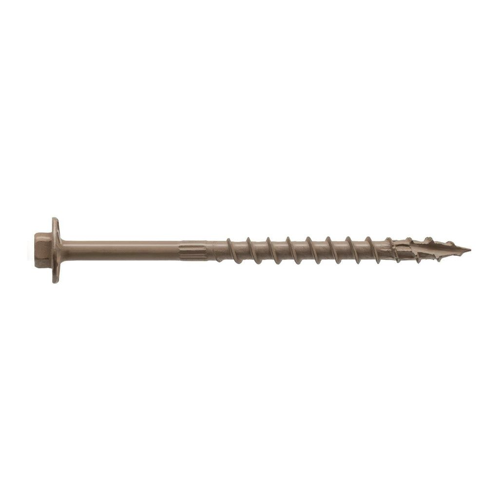 Simpson Strong-Tie SDWH19400DB-RP1 Strong-Drive SDWH TIMBER-HEX Screw, 0.195-in. x 4-in. 5/16 Hex, DB Coating