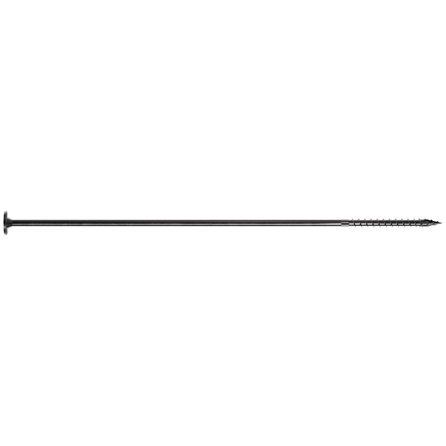 Simpson Strong-Tie SDWS221400DBB Strong-Drive SDWS TIMBER Screw (Exterior Grade), 0.220-in. x 14-in. T40, Black, 250-Pack
