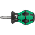 Wera 355 Pz Pozidriv-Head Stubby/Carburetor Screwdriver, Pz 3x25-mm.