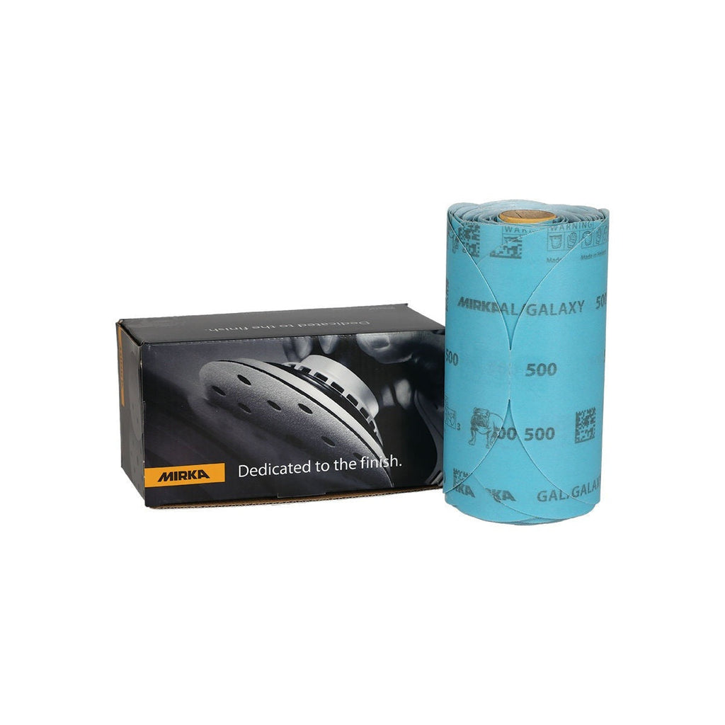 Mirka Galaxy 6-in. 80 Grit PSA Sanding Disc Linkroll, 100-Pack (FY-6PF-080)