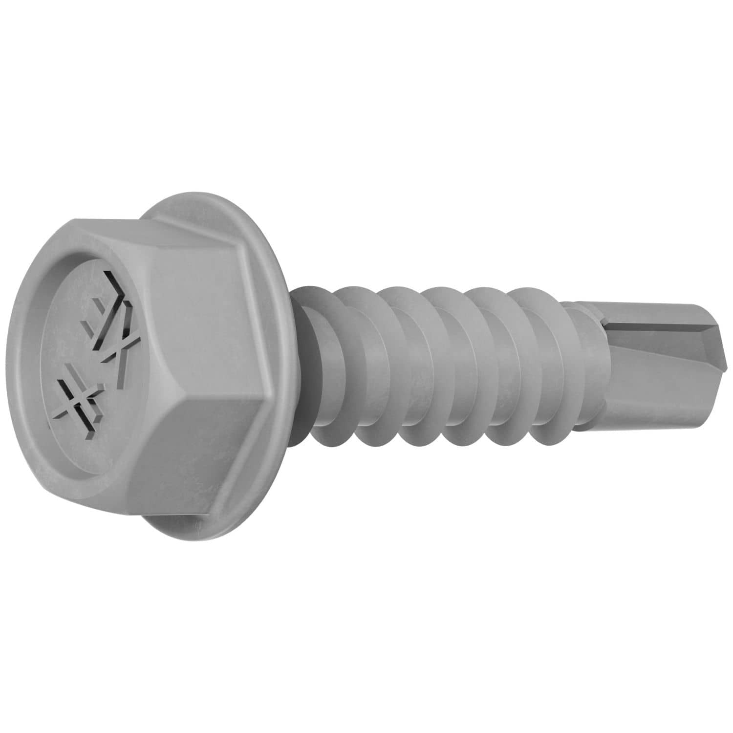 Simpson Strong-Tie XEQ34B1016M Strong-Drive XE EXTERIOR STRUCTURAL METAL Screw, #10 x 3/4-in. 5/16 Hex, 1000-Pack