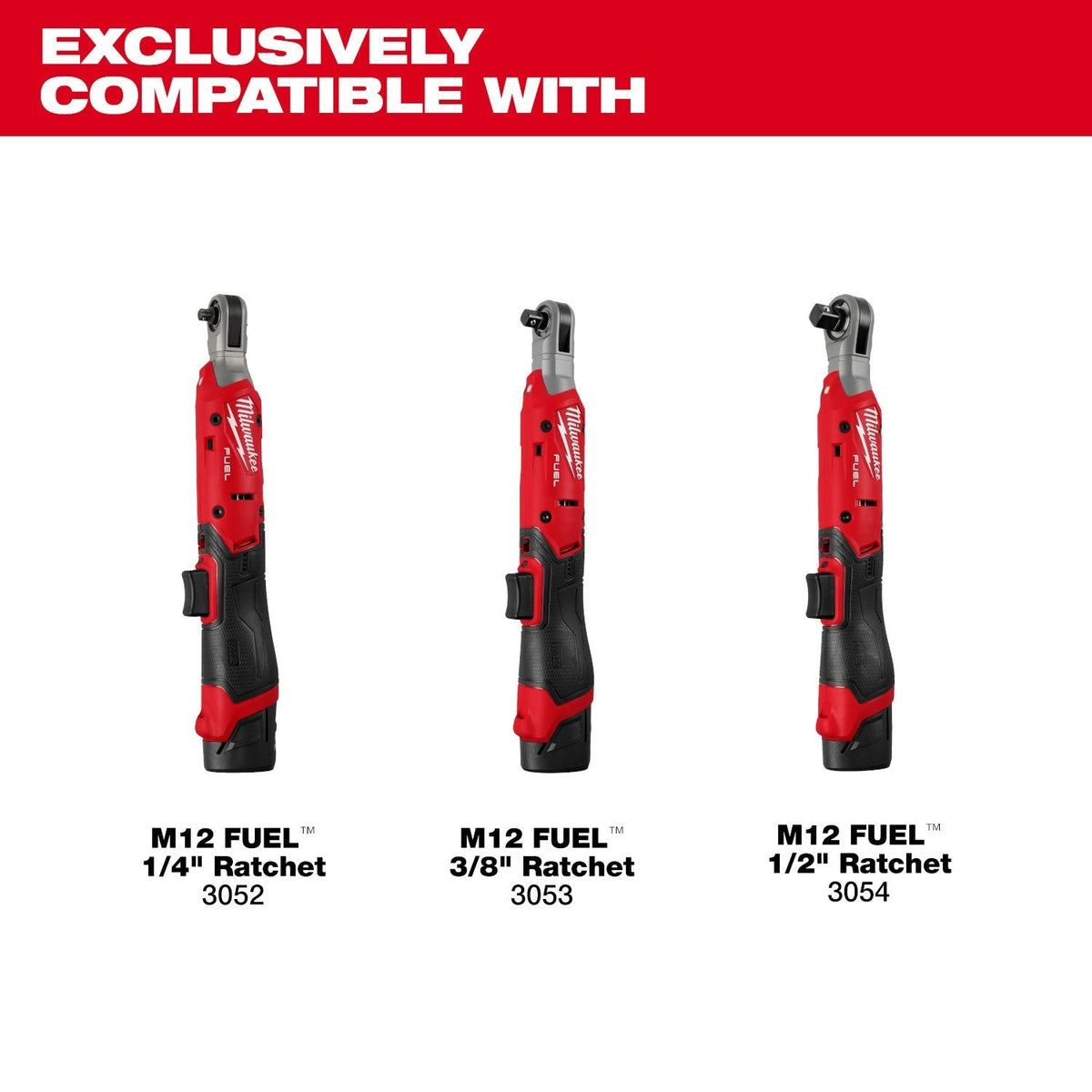 Milwaukee 49-06-3054 M12 FUEL Ratchet 1/2-in. Low Profile Anvil Assembly