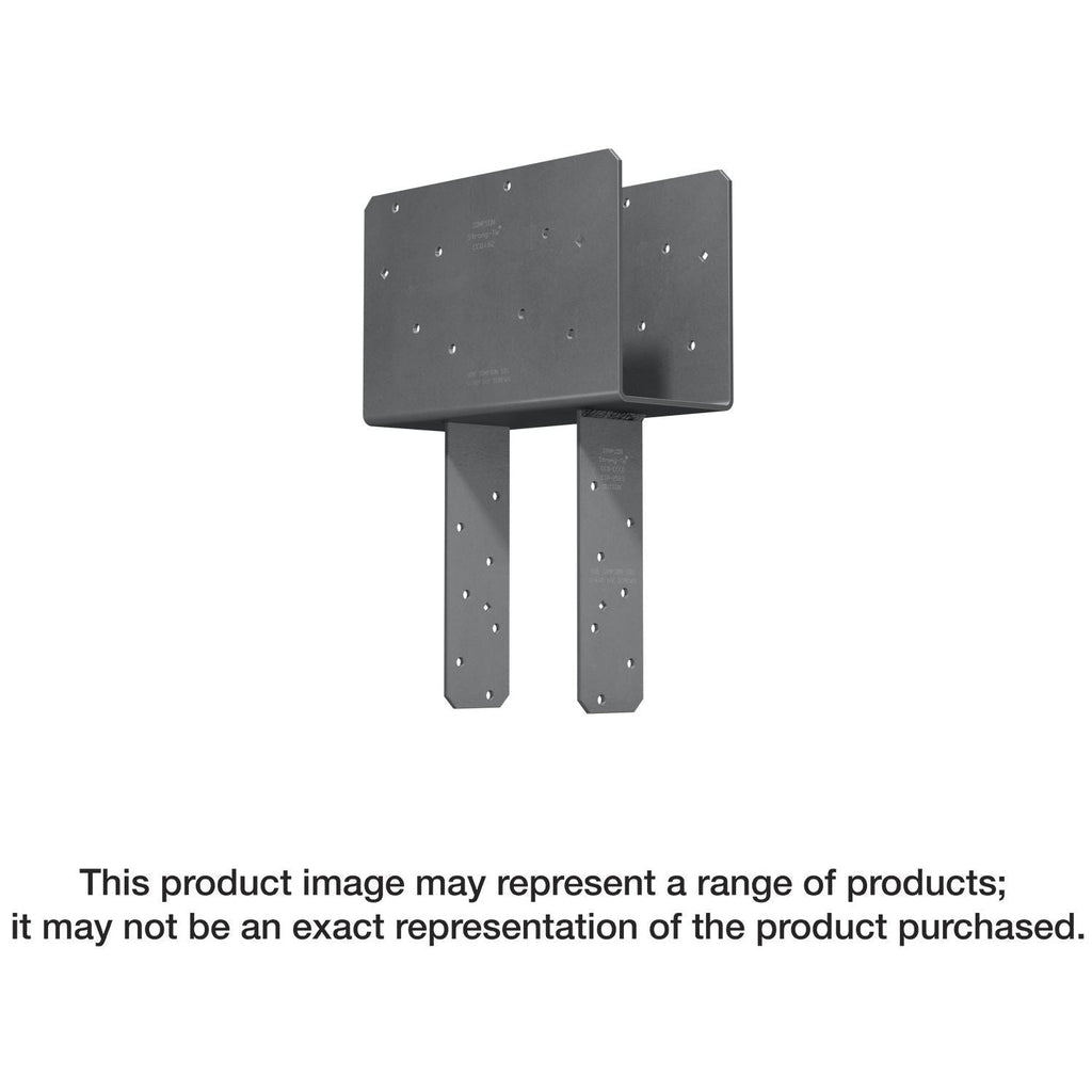 Simpson Strong-Tie CCQ4.62-3.62SDS CCQ Column Cap for Triple-2x Beam, 4x Post with Strong-Drive SDS Screws