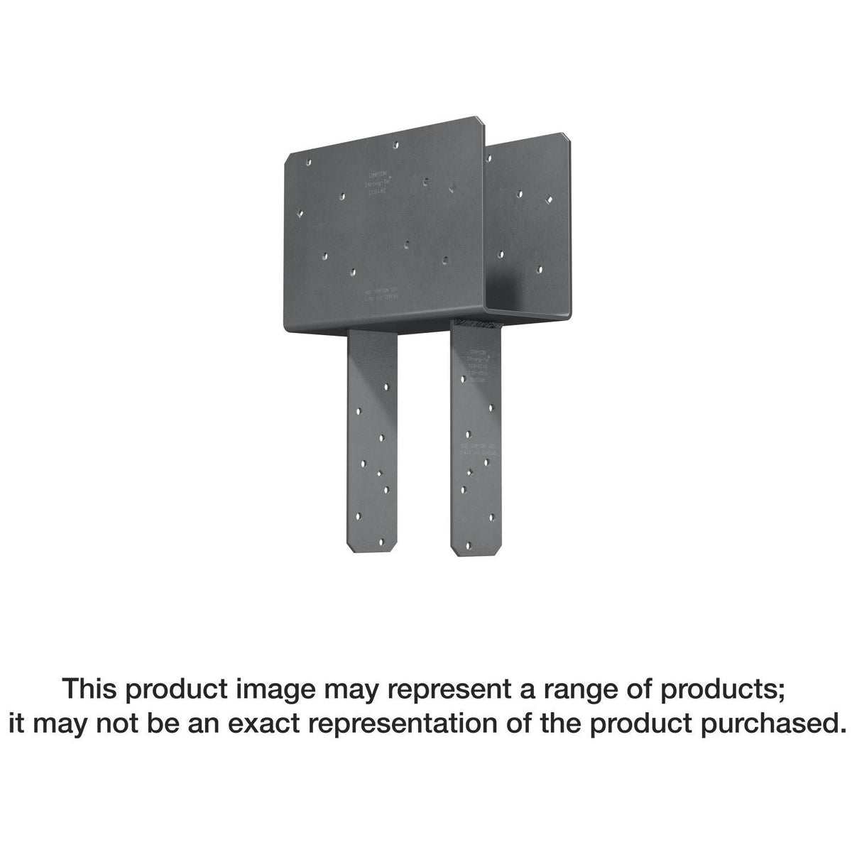 Simpson Strong-Tie CCQ4.62-3.62SDS CCQ Column Cap for Triple-2x Beam, 4x Post with Strong-Drive SDS Screws
