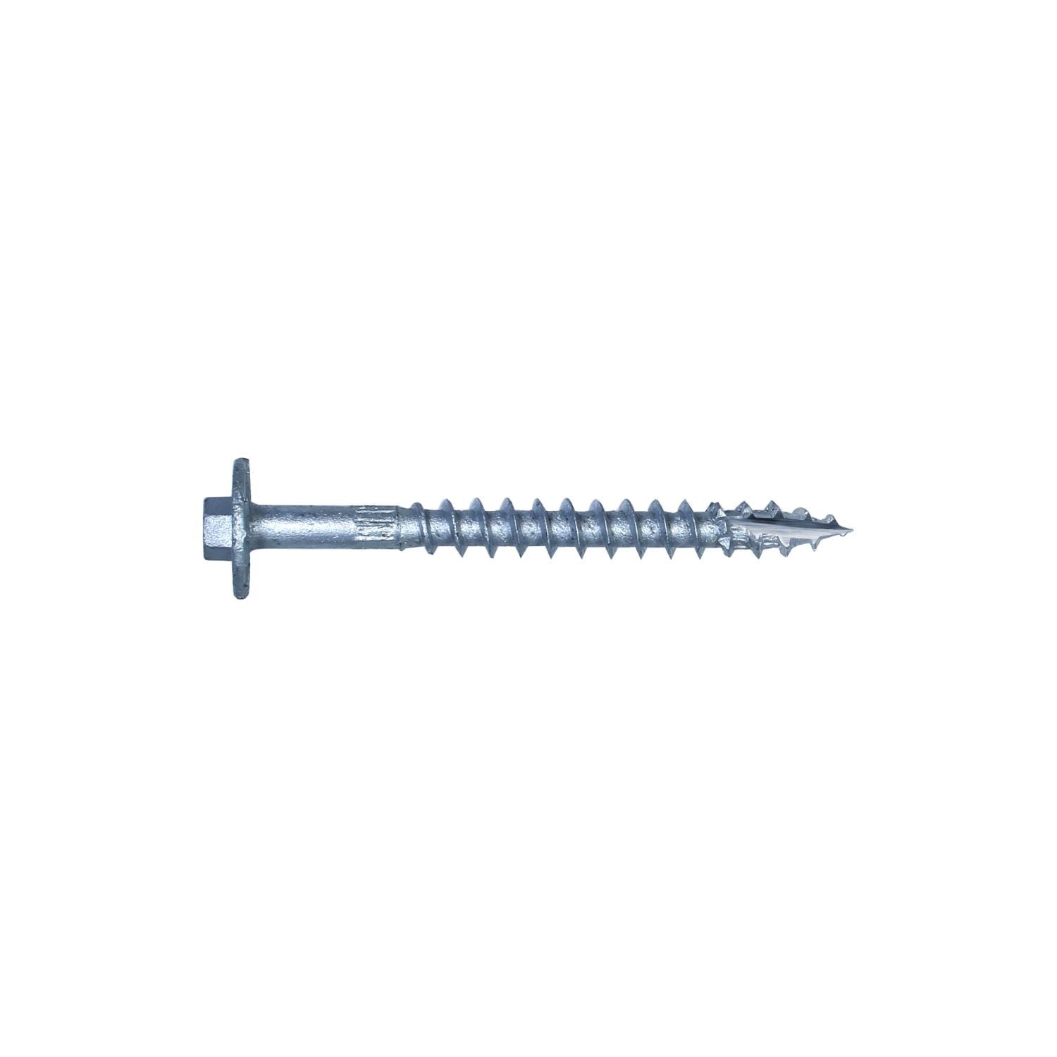 Simpson Strong-Tie SDWH27400GMB Strong-Drive SDWH TIMBER-HEX HDG Screw, 0.276-in. x 4-in. 3/8 Hex, 150-Pack