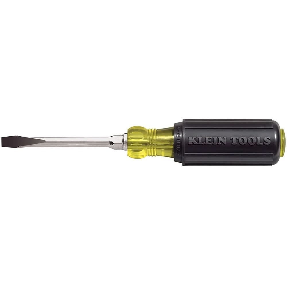 Klein 602-3 7/32" Keystone-Tip Screwdriver 3" Heavy-Duty Round-Shank