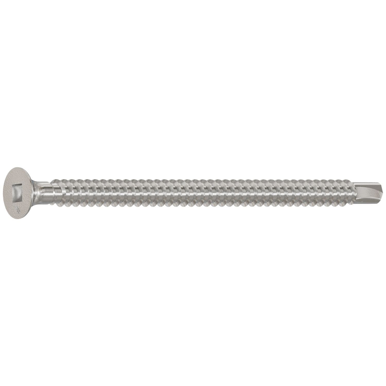 Simpson Strong-Tie F10T300BDB Self-Drilling Bugle-Head Screw, #10 x 3-in. #2 Square Drive, Type 410, 1500-Pack