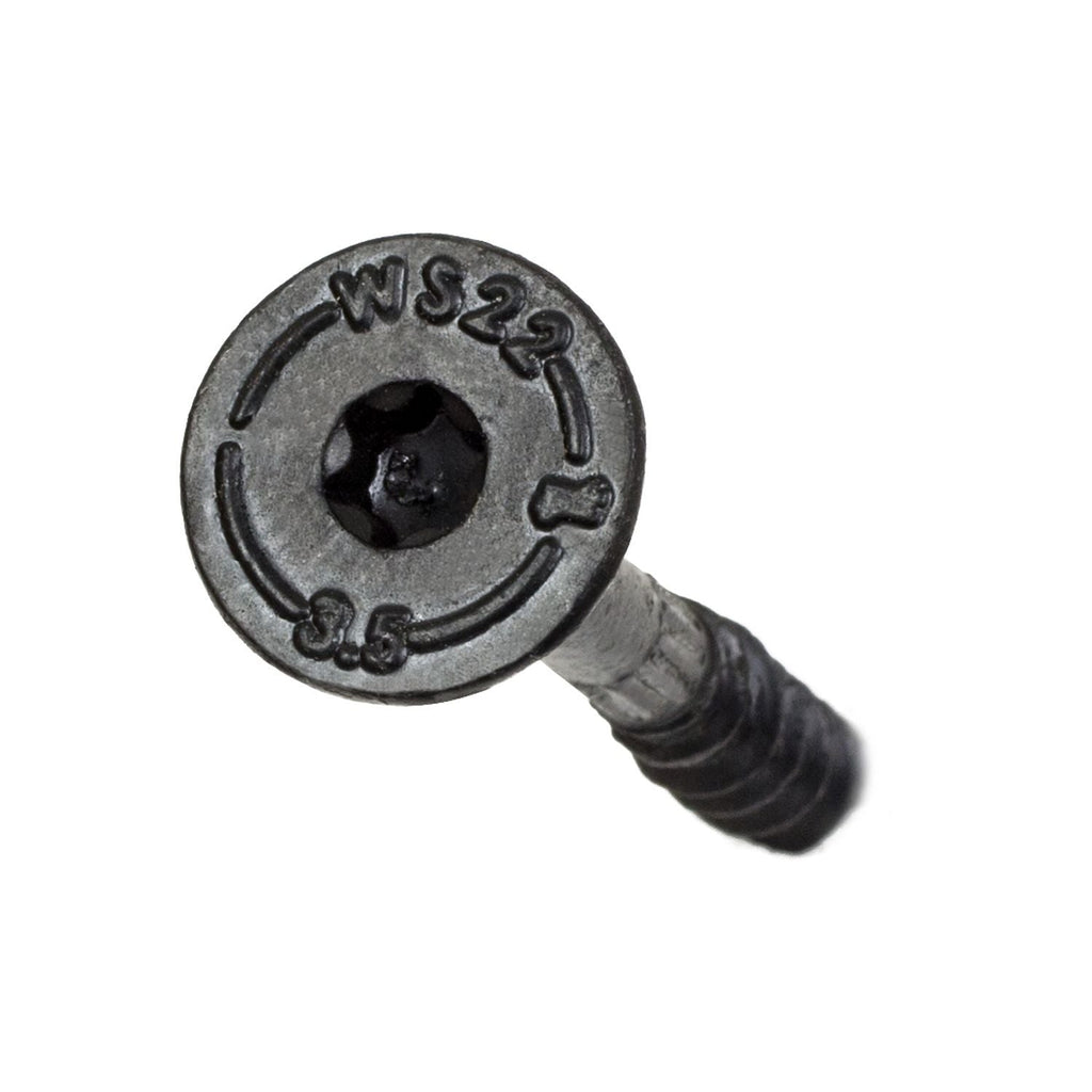 Simpson Strong-Tie SDWS22312DBBRC12 Outdoor Accents Structural Wood Screw, .220-in. x 3-1/2-in. DB Coating, Black, 12-Pack