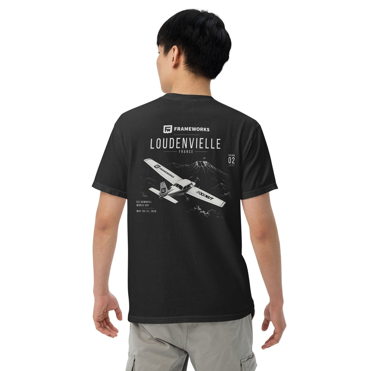 Downhill MTB World Cup - Loudenvielle France Round 2 Tool Nut Frameworks Team T-Shirt