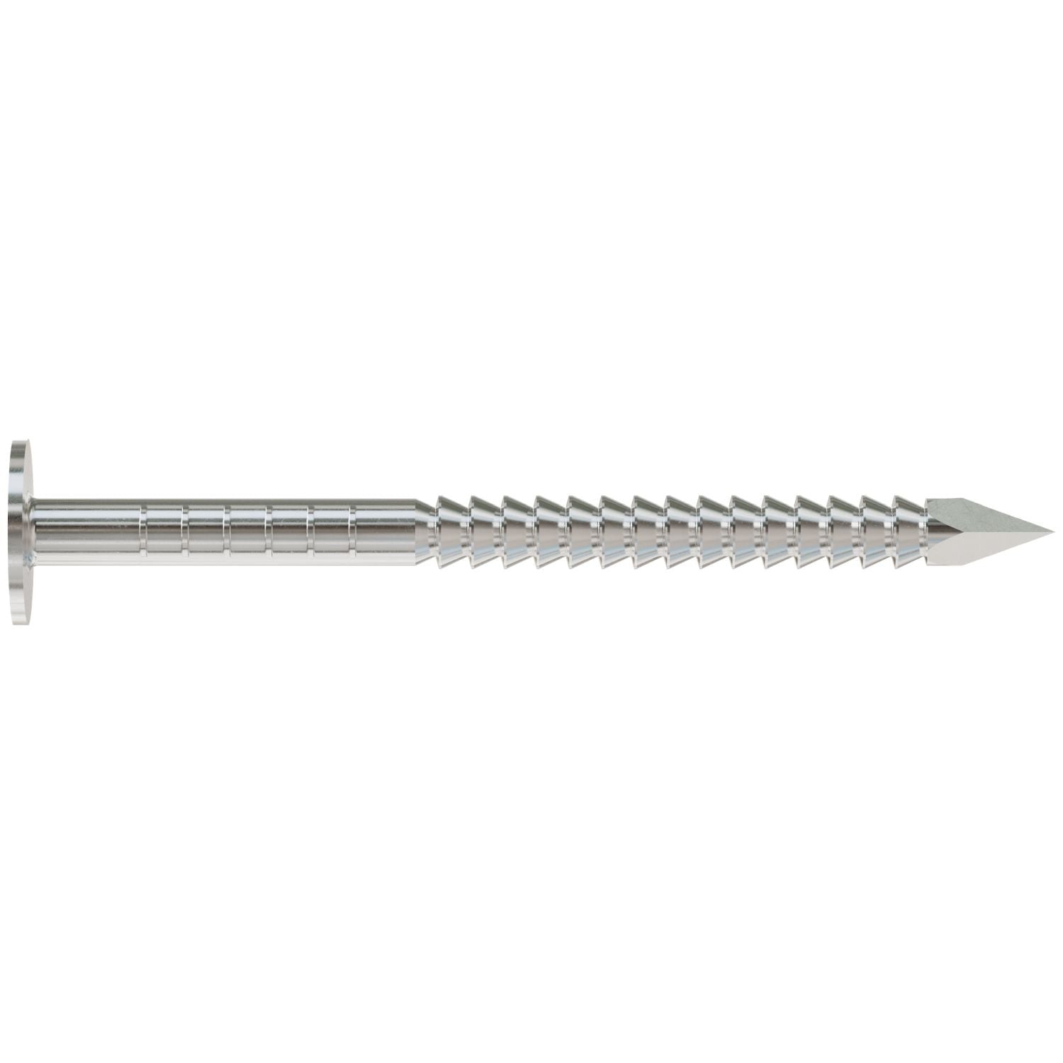 Simpson Strong-Tie S1010ARNB Roofing Nail, Annular Ring Shank, 3-in. x .131-in. Type 304 Stainless Steel, 25-lb.